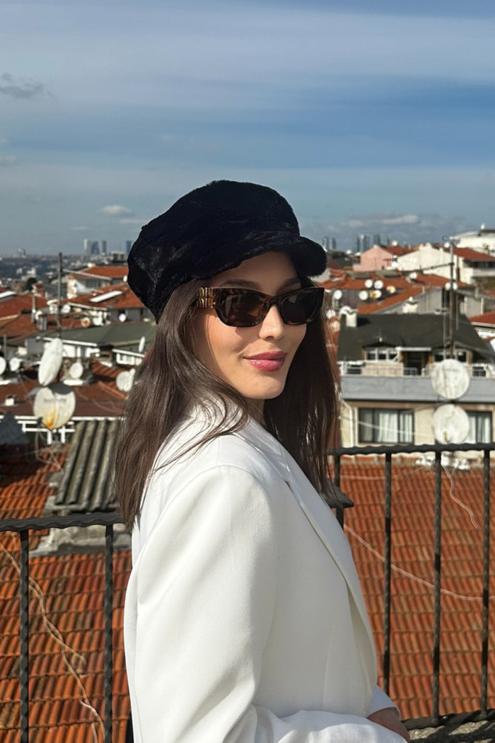 Kadın Elit Kaptan Şapka Bere