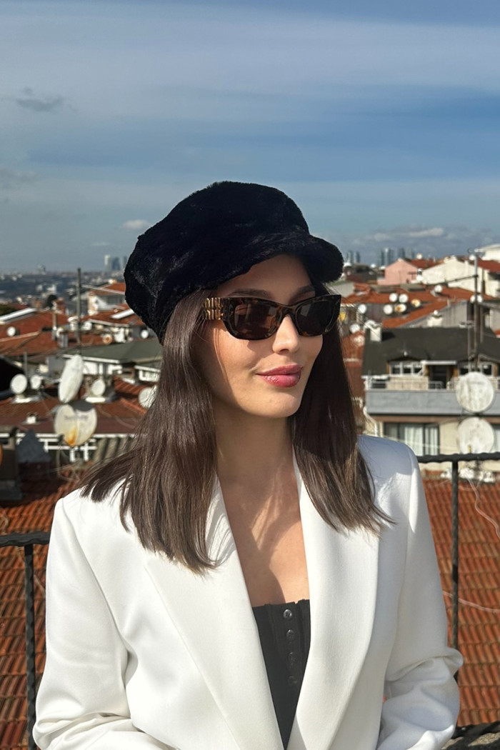 Kadın Elit Kaptan Şapka Bere