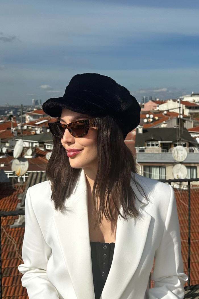 Kadın Elit Kaptan Şapka Bere