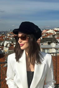 Kadın Elit Kaptan Şapka Bere