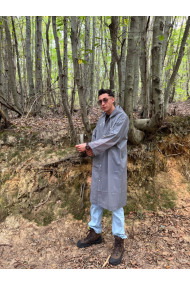 Unisex Eva Kumaş Günlük Yağmurluk