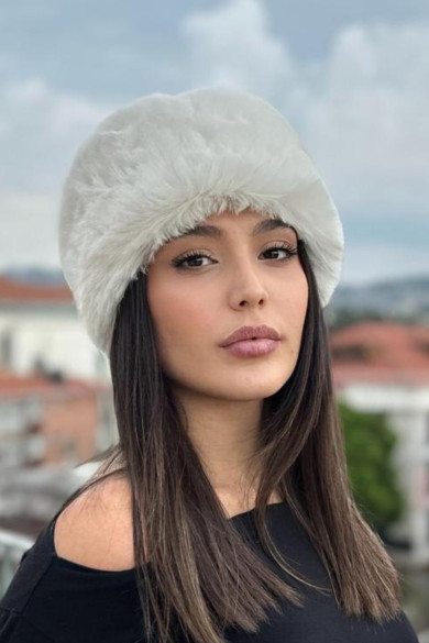 Kadın Kışlık Uşanka Rus/Slav tarzı Kalpak Şapka